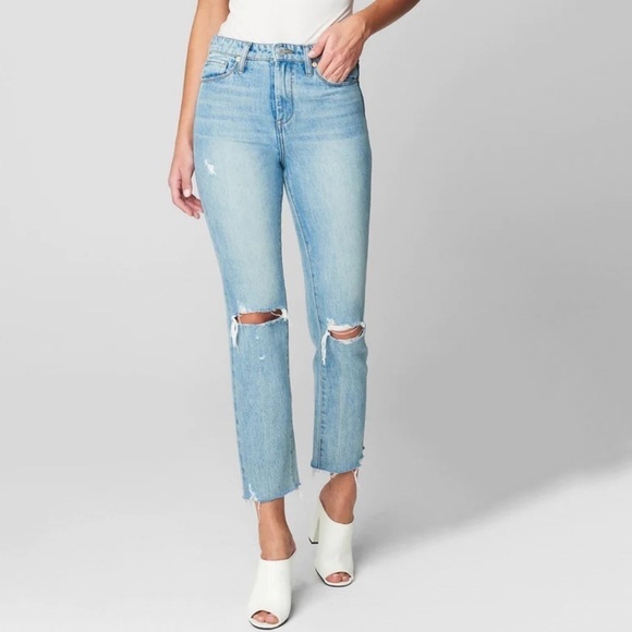 NWT BlankNYC The Madison High Rise Cropped Jeans in Perfect Places - Picture 1 of 8